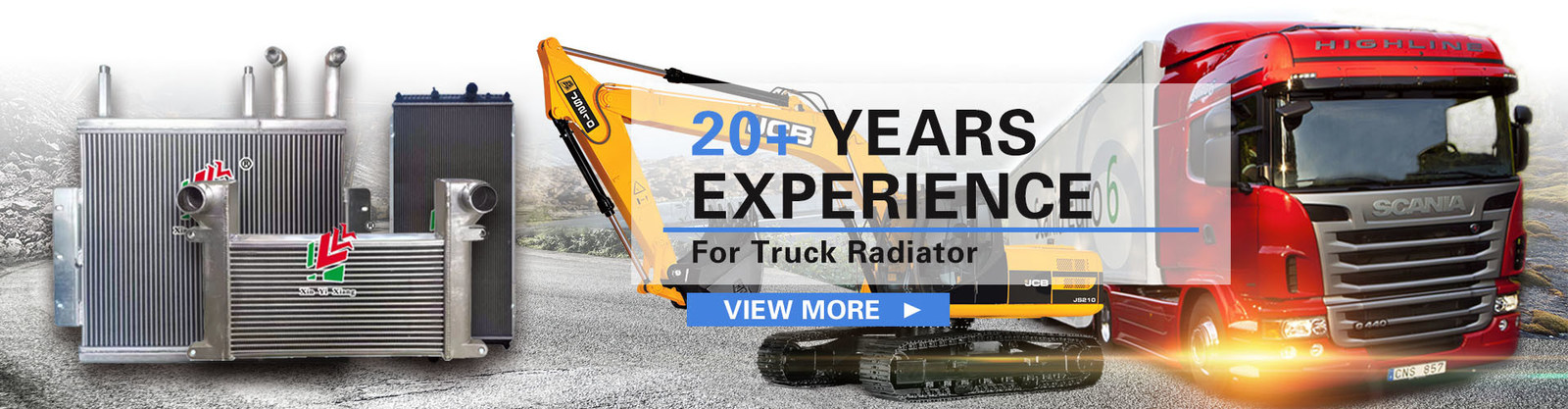 Radiadores diesel do caminhão
