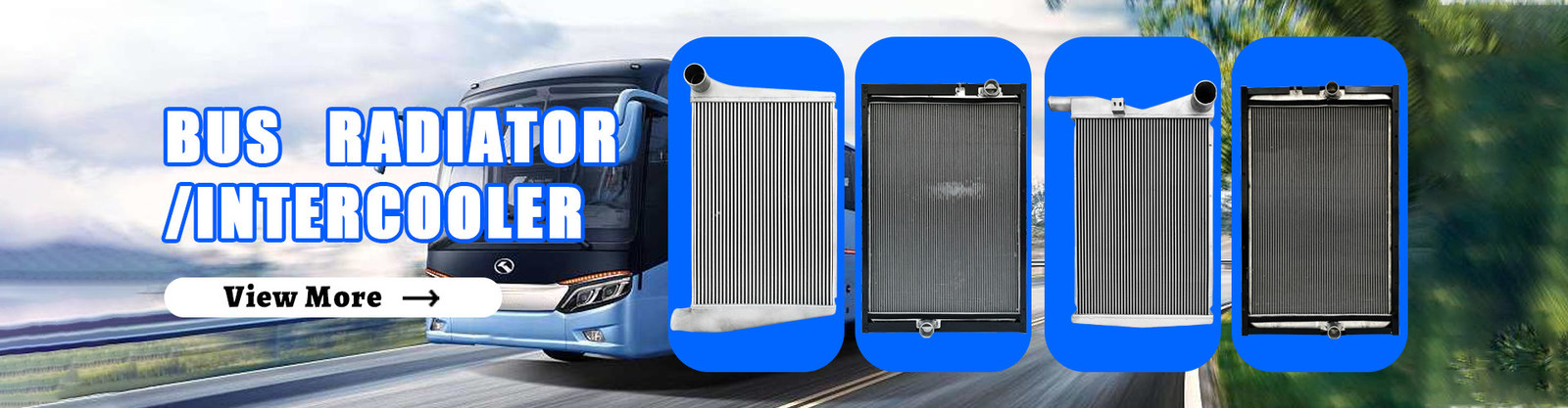 Máquina escavadora Radiator