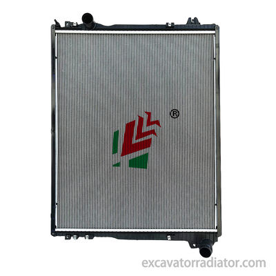 Radiador de camião pesado Sistema de refrigeração Motor camião Coração de alumínio Tanques de plástico Oe 2433149 2439720 2439722 Para SCANIA camião