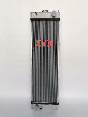 Radiador de escavadeira Komatsu PC200-8 | Conjunto do sistema de resfriamento com núcleo de alumínio | Radiador tubular de 4 fileiras