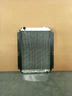 Conjunto de radiador de escavadeira Hitachi EX120-6 | Radiador de tanque de água para serviço pesado | Núcleo espessado totalmente em alumínio