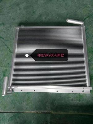 Radiador novo do óleo hidráulico da máquina escavadora SK200-6 de KOBELCO