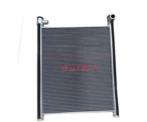 EX120-6 Hitachi Excavator Oil Cooler 4448373 Cor prateada