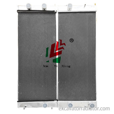 Radiador de escavadeira Komatsu PC650 | 21M-03-21110 Peça de resfriamento de reposição