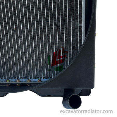 Weichai K4100 38 Esquina direita DF Máquinas de engenharia pesadas Radiador Núcleo de alumínio Peças automotivas