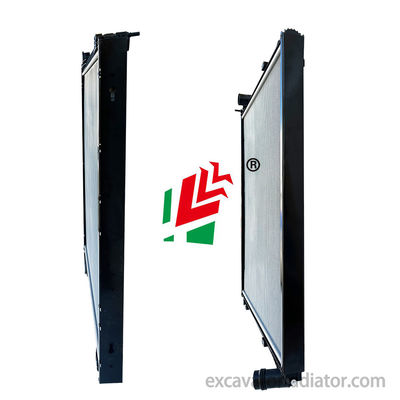 Radiador de camião pesado Sistema de refrigeração Motor camião Coração de alumínio Tanques de plástico Oe 2433149 2439720 2439722 Para SCANIA camião