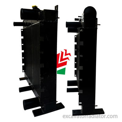 Sany Pump Truck Máquinas de engenharia de liga de alumínio Dissipação de calor Intercooler Assemblagem