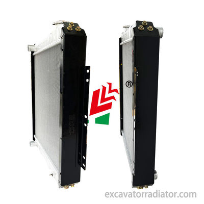 Radiador de escavadeira Kato HD512 | Sistema de gerenciamento térmico