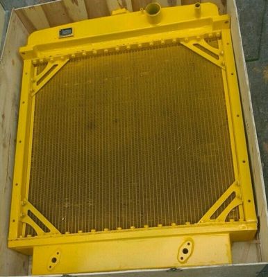 Radiador de cobre do núcleo de Shantui 160, radiador amarelo da fileira 110KG 5