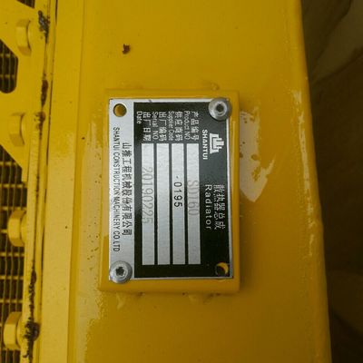 Radiador de cobre do núcleo de Shantui 160, radiador amarelo da fileira 110KG 5