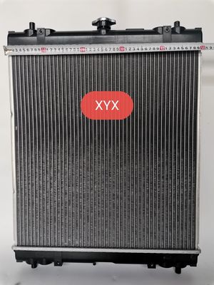 Radiador de escavadeira Hitachi | Unidade de troca de calor de 500 mm | Substituição de ajuste direto do núcleo de alumínio