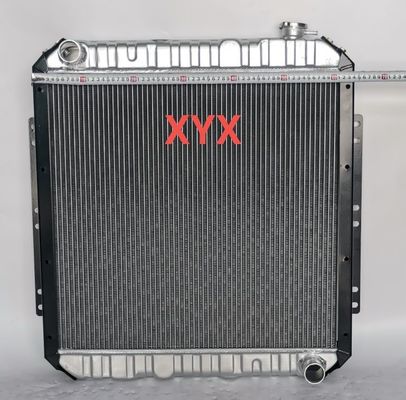 Máquina escavadora de alumínio Radiator Water Tank do engrossamento Kato HD450-7