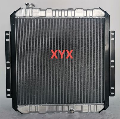 Máquina escavadora de alumínio Radiator Water Tank do engrossamento Kato HD450-7