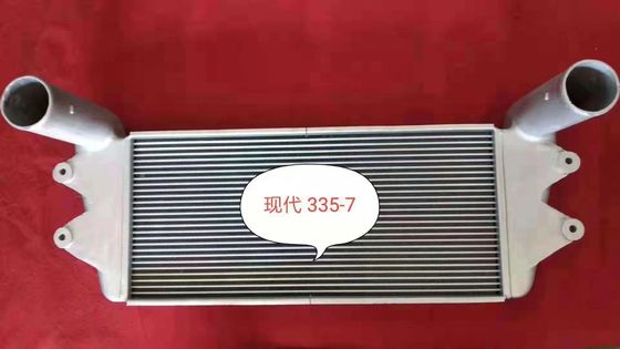 conjunto do refrigerador intermediário do caminhão de 62mm para a máquina escavadora de HYUNDAI R335-7