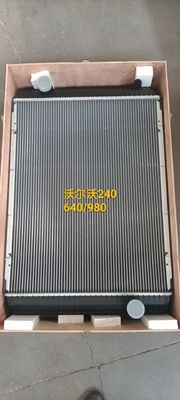 Plástico do alumínio do escapamento da maré baixa de Radiator 11110705 da máquina escavadora Ec290